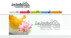Desktop Screenshot of lesjardinsdulouvrelens.com